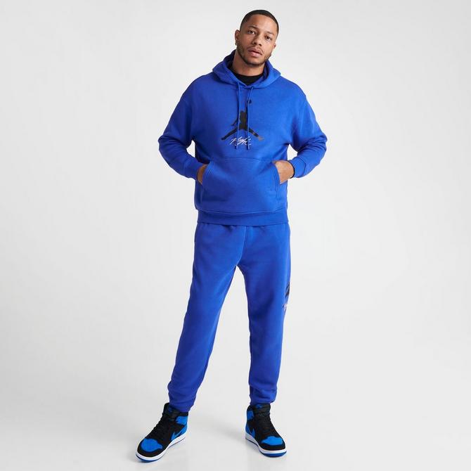 Black and blue online jordan hoodie