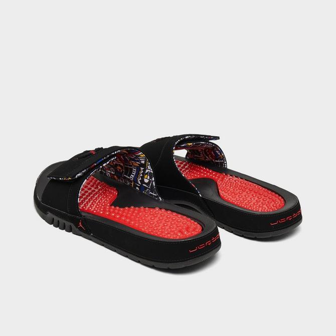 Louisville Cardinals Women's Hype Slydr Slide Sandals - Red/Black