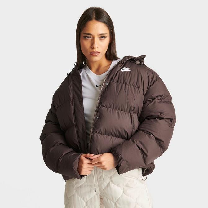 Womens nike puffer discount jacket with hood