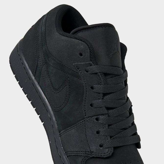 black low top 1s