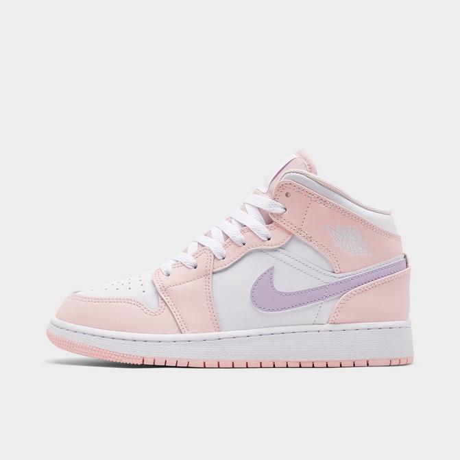 Girls' Big Kids' Air Jordan Retro 1 Mid Casual Shoes| Finish Line