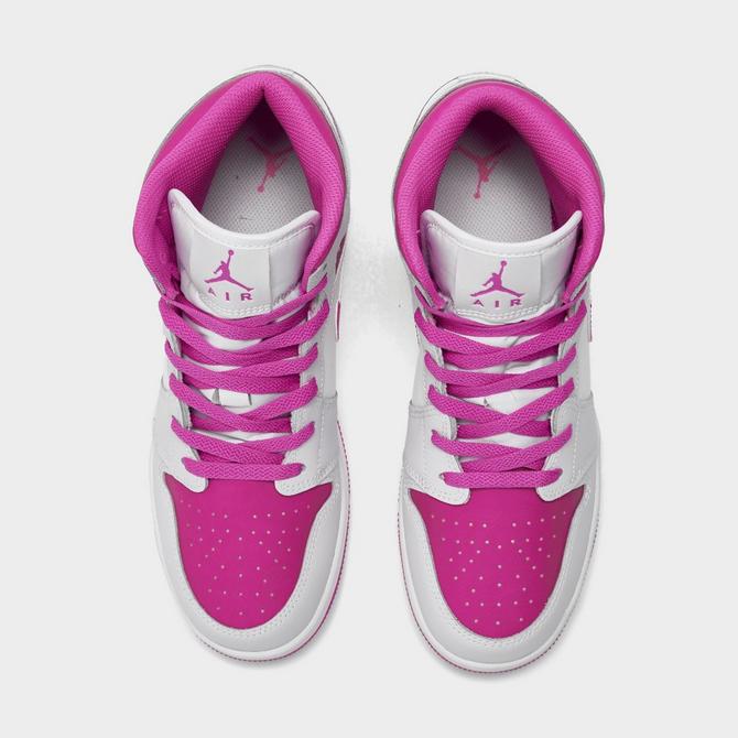 Air Jordan 1 store Mid Pink Kids Size 3Y