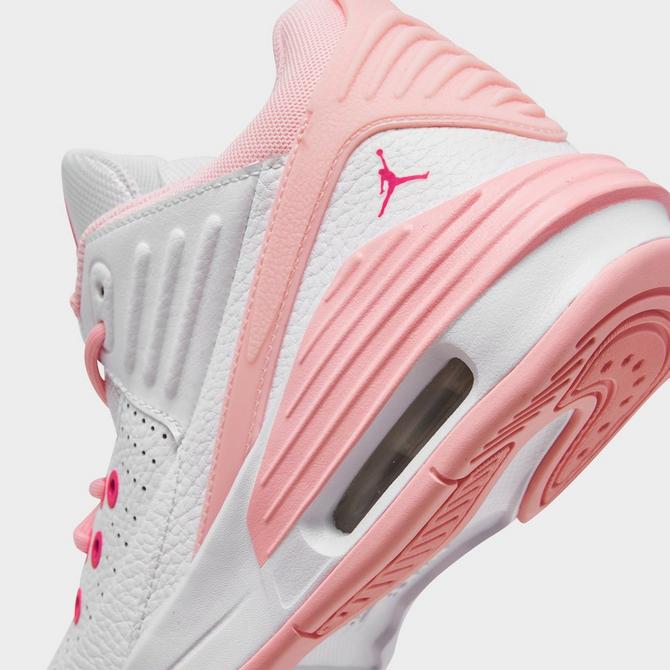 Pink basketball shop shoes youth