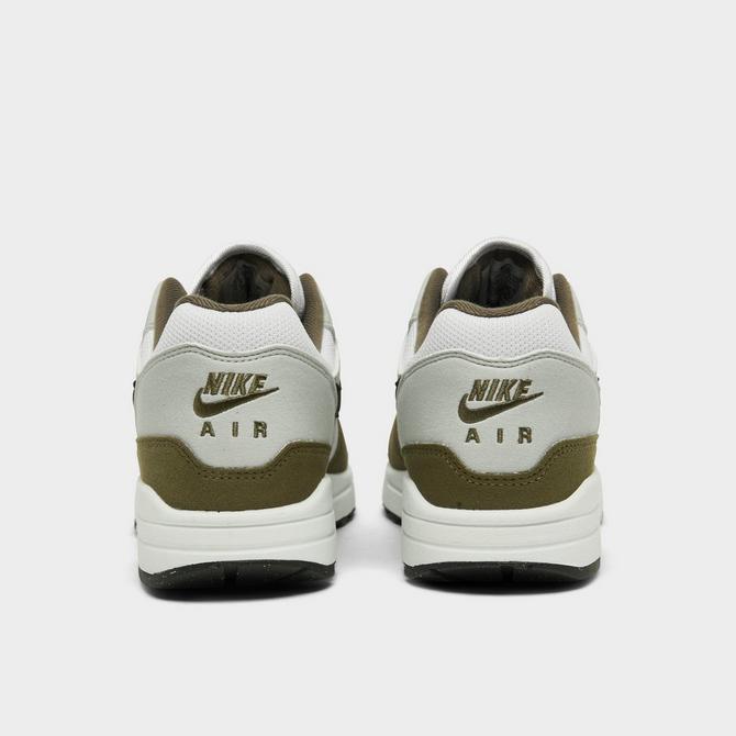 Nike Air Max 1 White Black Medium Olive