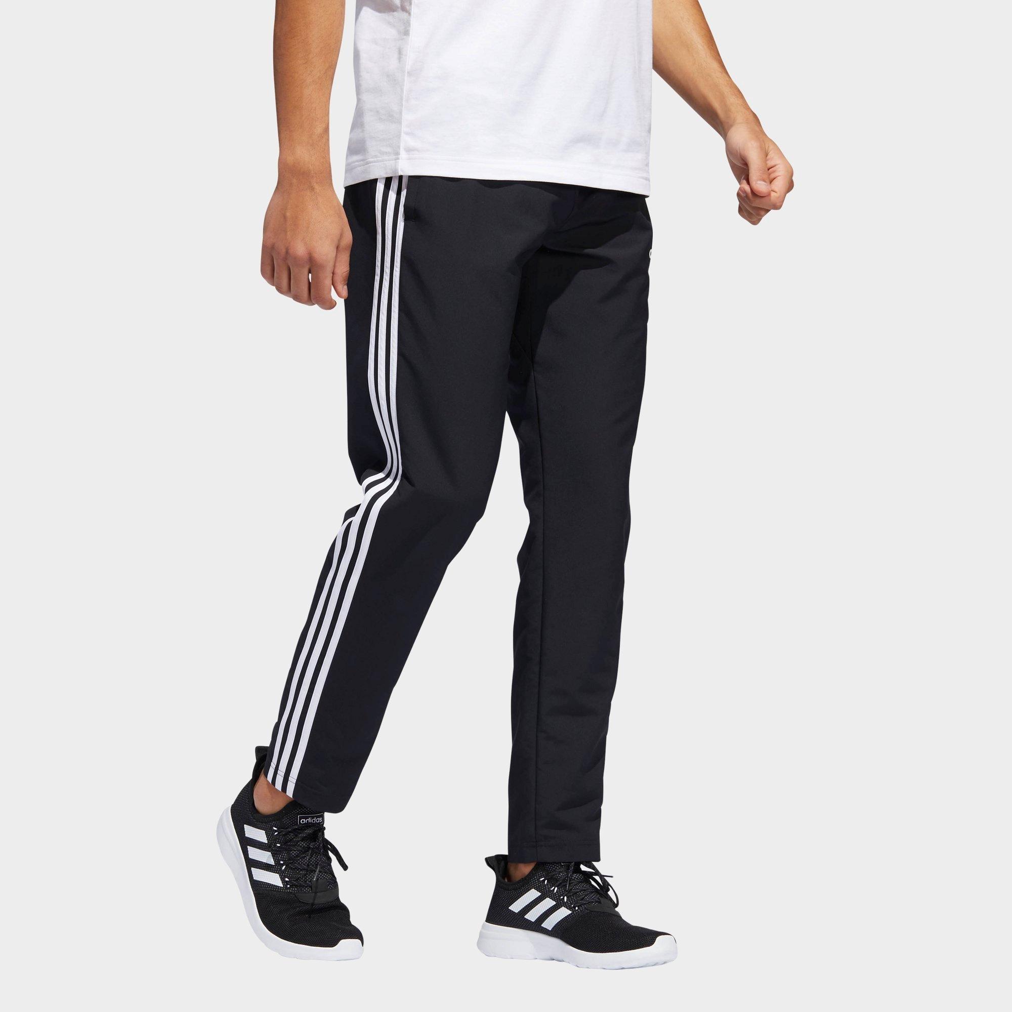 adidas 3 stripe essential three quarter pants mens