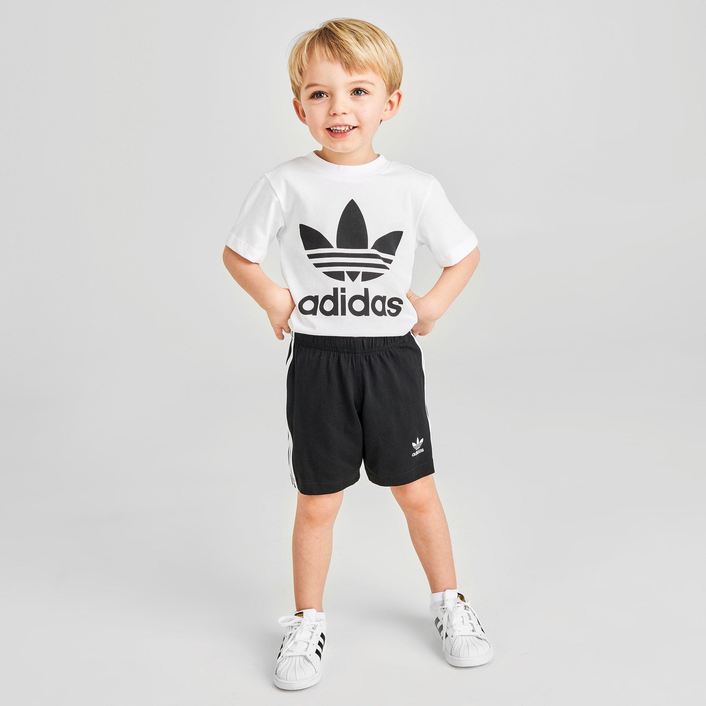 adidas shirt short set