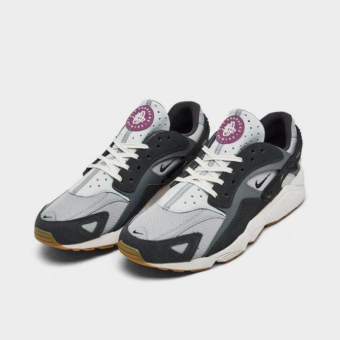 Grey and outlet black huaraches mens