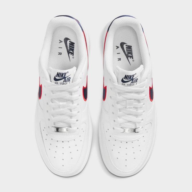 Nike Air Force 1 '07 'White University Red' | Men's Size 11.5