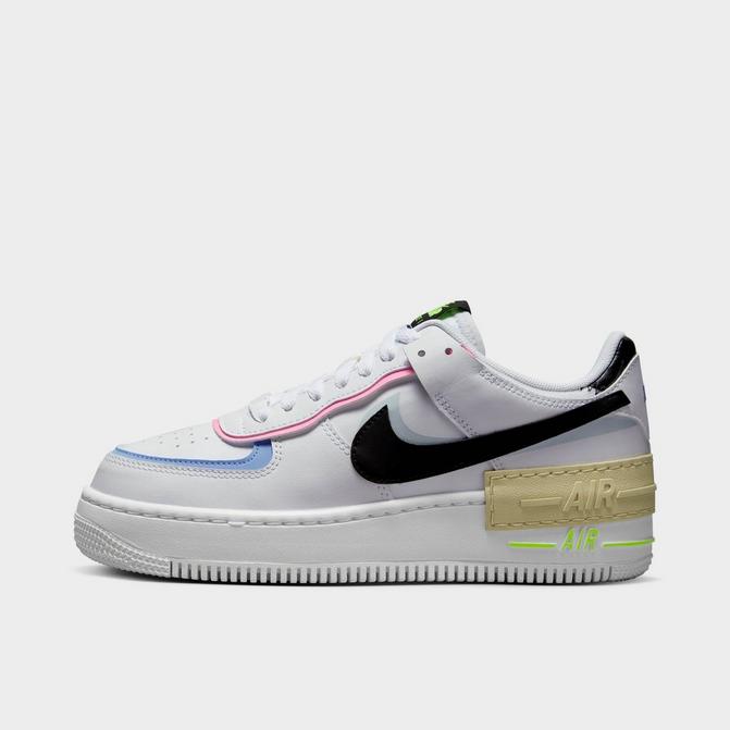 Nike Women's Air Force 1 Shadow Shoes in White, Size: 9.5 | FJ0735-100