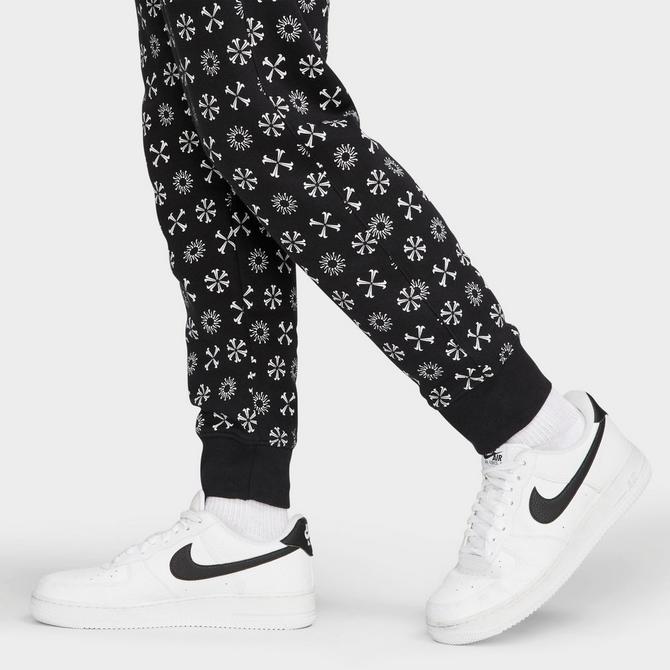 Nike NSW Club AOP Fleece Pants Mens Pants Black DV9611-011 – Shoe