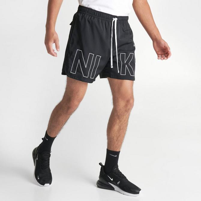 Shorts Nike Sportswear Flow Woven Short Black/ White