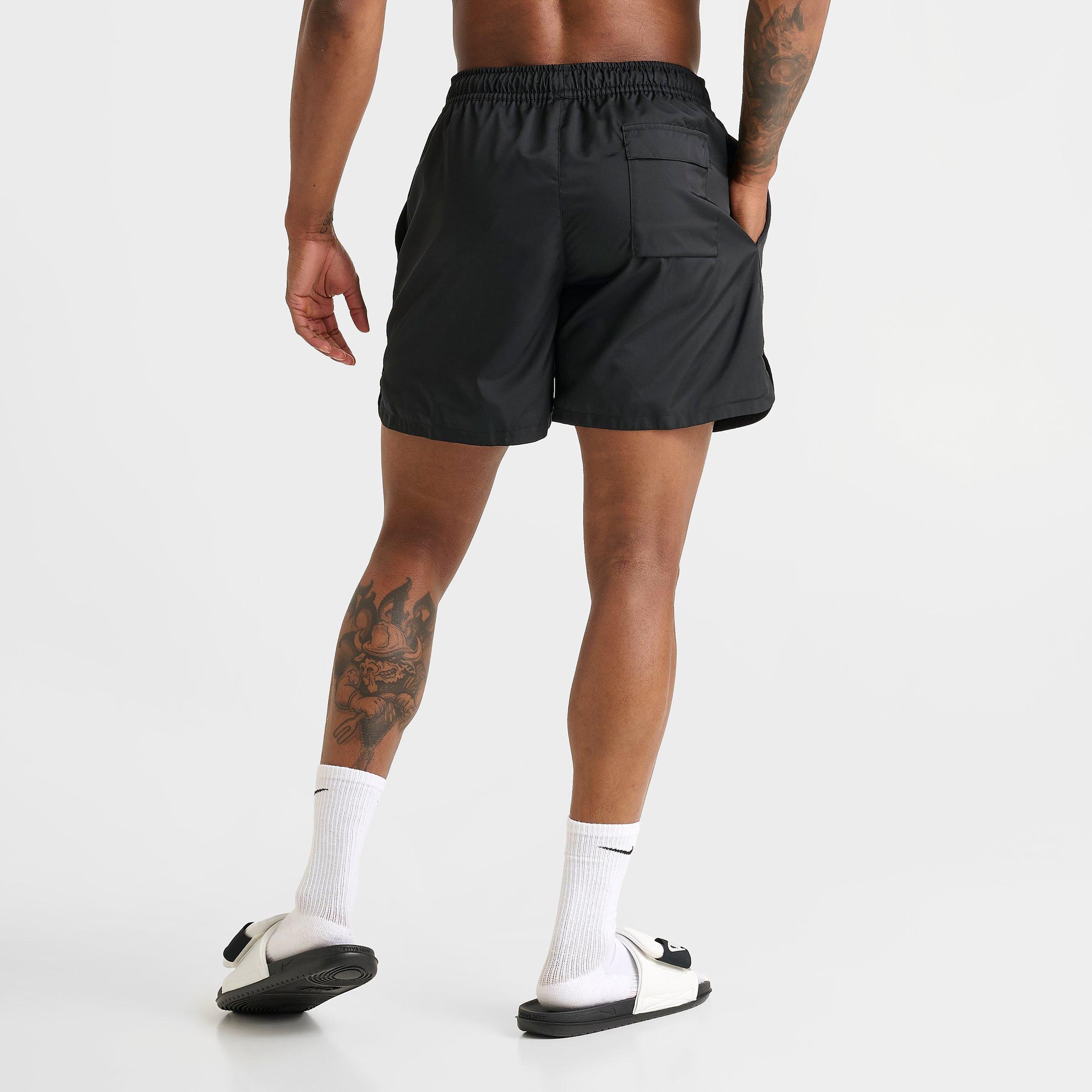 Men's Nike Sportswear Embroidered Woven Flow Shorts Finish Line