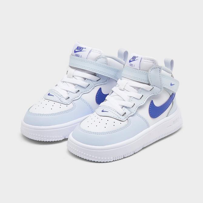 Kids Toddler Nike Force 1 Mid EasyOn Casual Shoes 4C 7C Finish Line