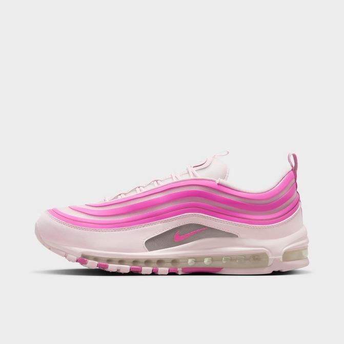 Nike air max 97 light pink and white best sale