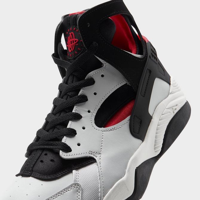 Nike huarache black and red cheap mens