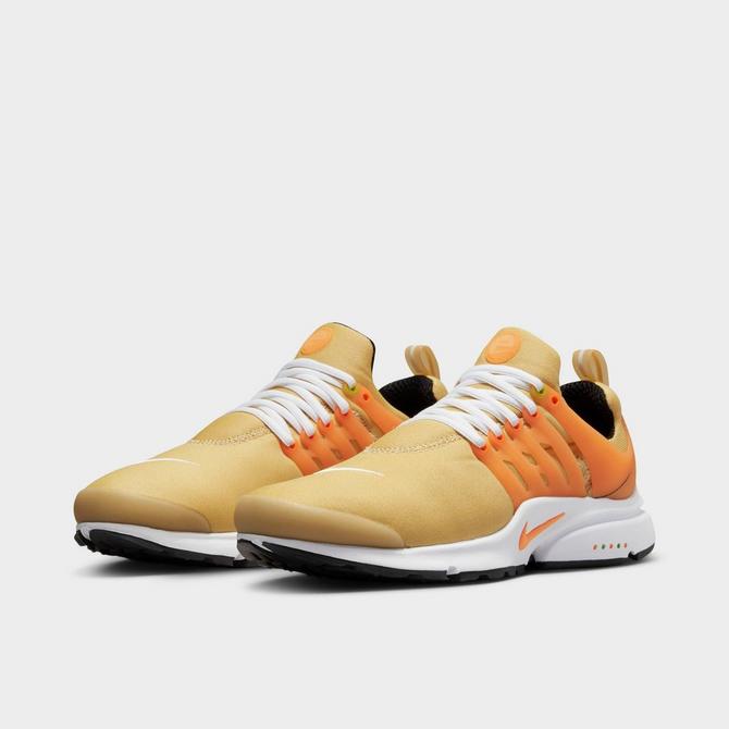 Black & Orange Nike Presto Men Shoes