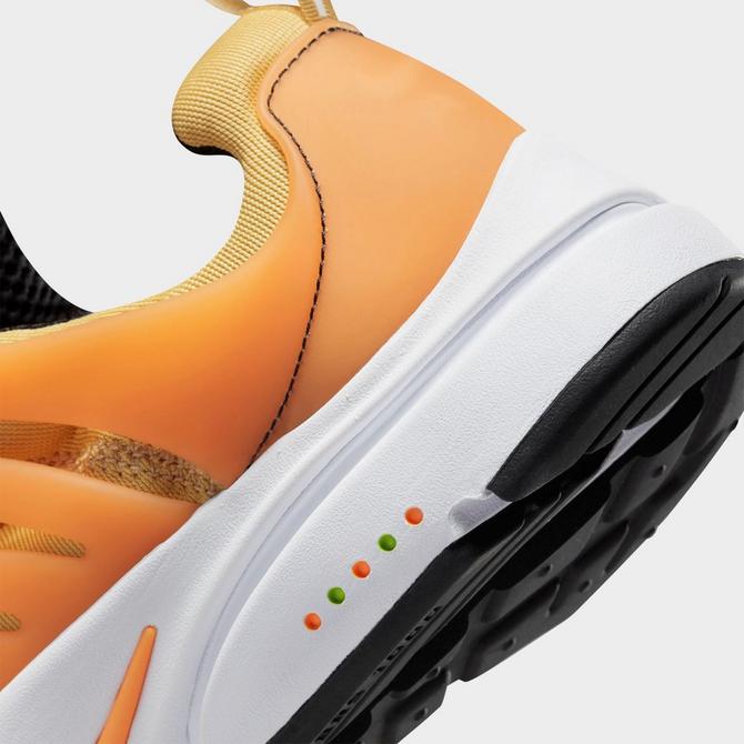 Nike presto mens black yellow best sale