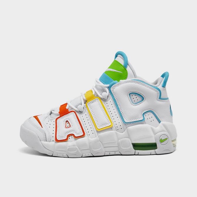 Shop Nike Grade School Air More Uptempo FJ4624-100 white