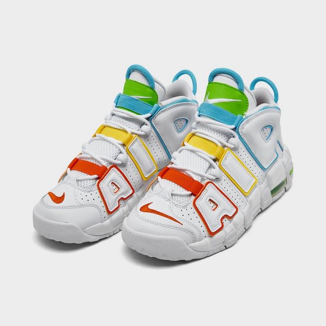 Big Kids' Nike Air More Uptempo Basketball Shoes| Finish Line