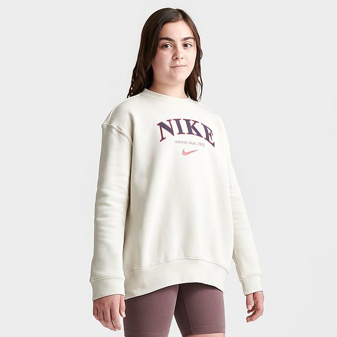 Girls' Nike Sportswear Oversized Sweatshirt| Finish Line