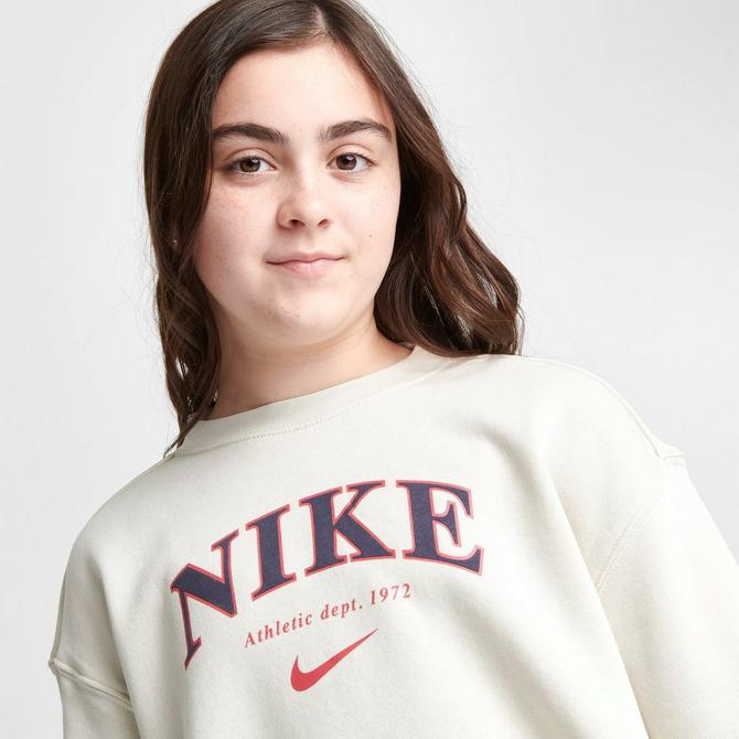 Girls nike online sweater