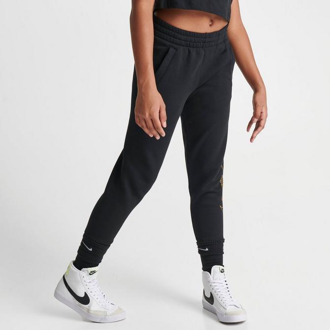 Nike Women's Sportswear Mid-Rise Cloud-Dye Jogger Pants in Black - ShopStyle