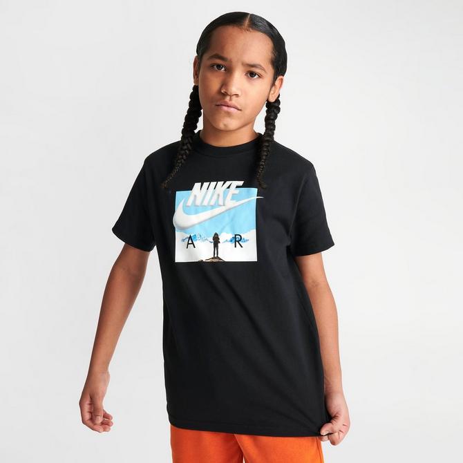 NIKE t-shirt Sportswear Black for boys