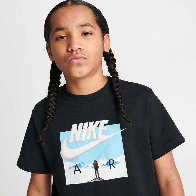 NIKE t-shirt Sportswear Black for boys