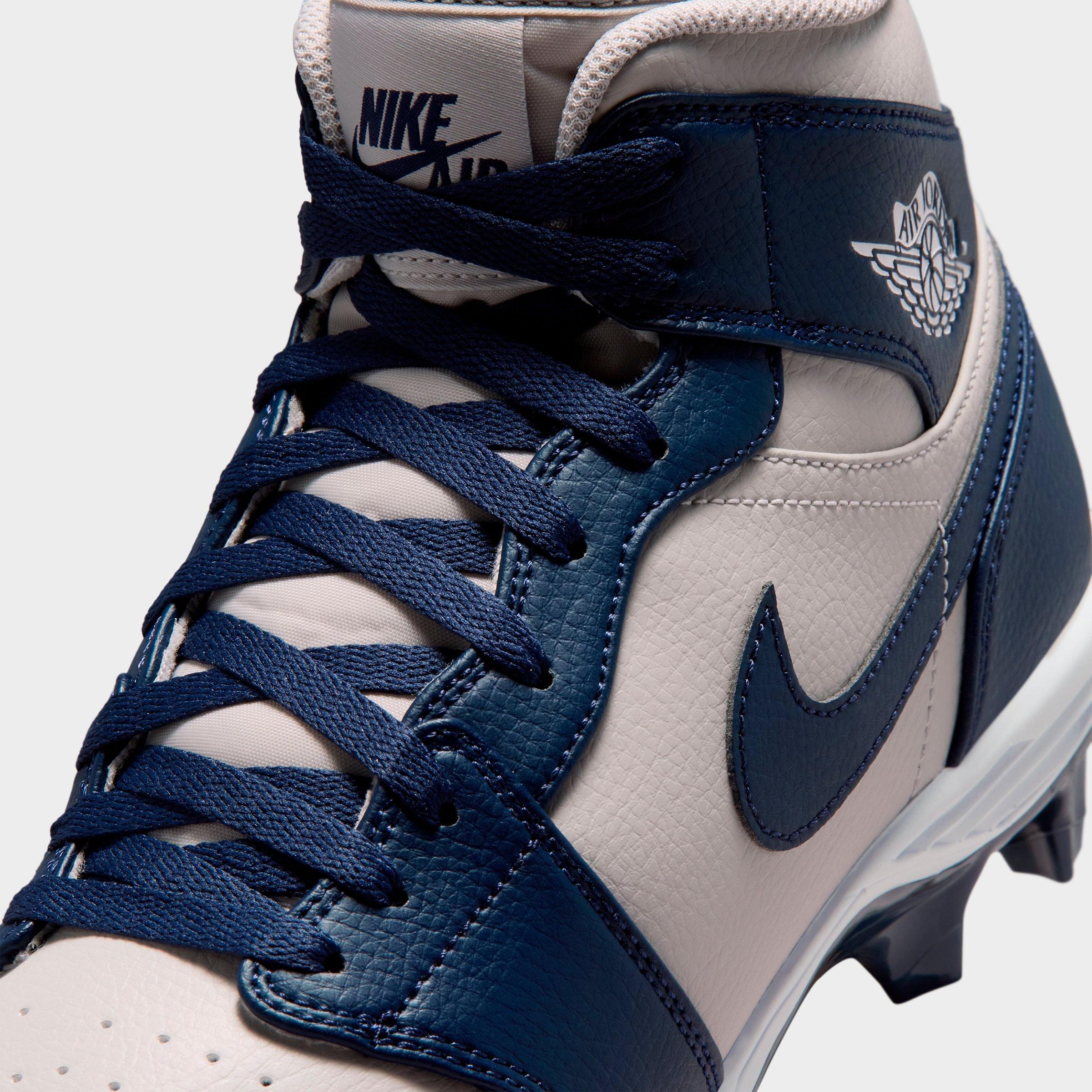 Men's Jordan 1 Mid TD Football Cleats | Finish Line