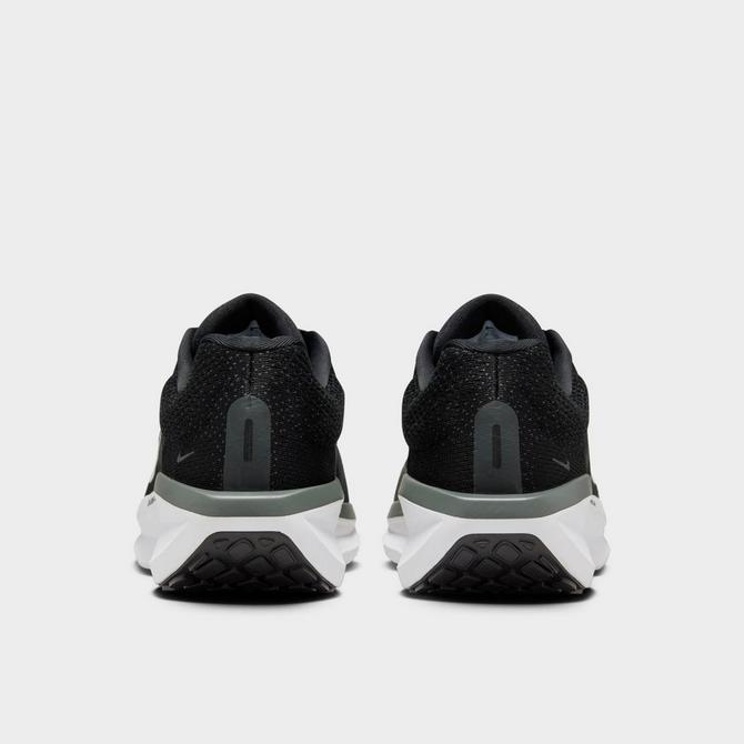 Left view of Men's Nike Winflo 11 Running Shoes in Black/Anthracite/Cool Grey/White Click to zoom