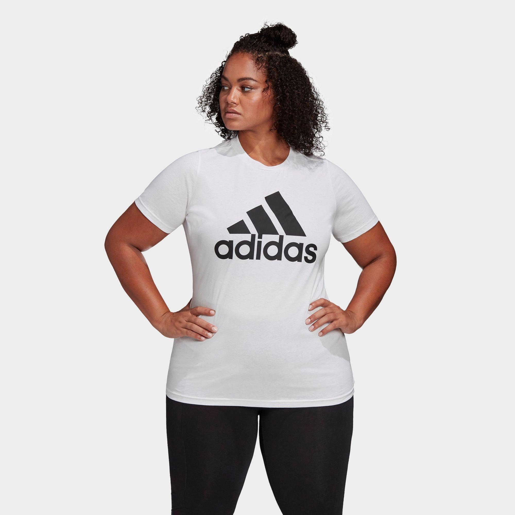 plus size adidas t shirt