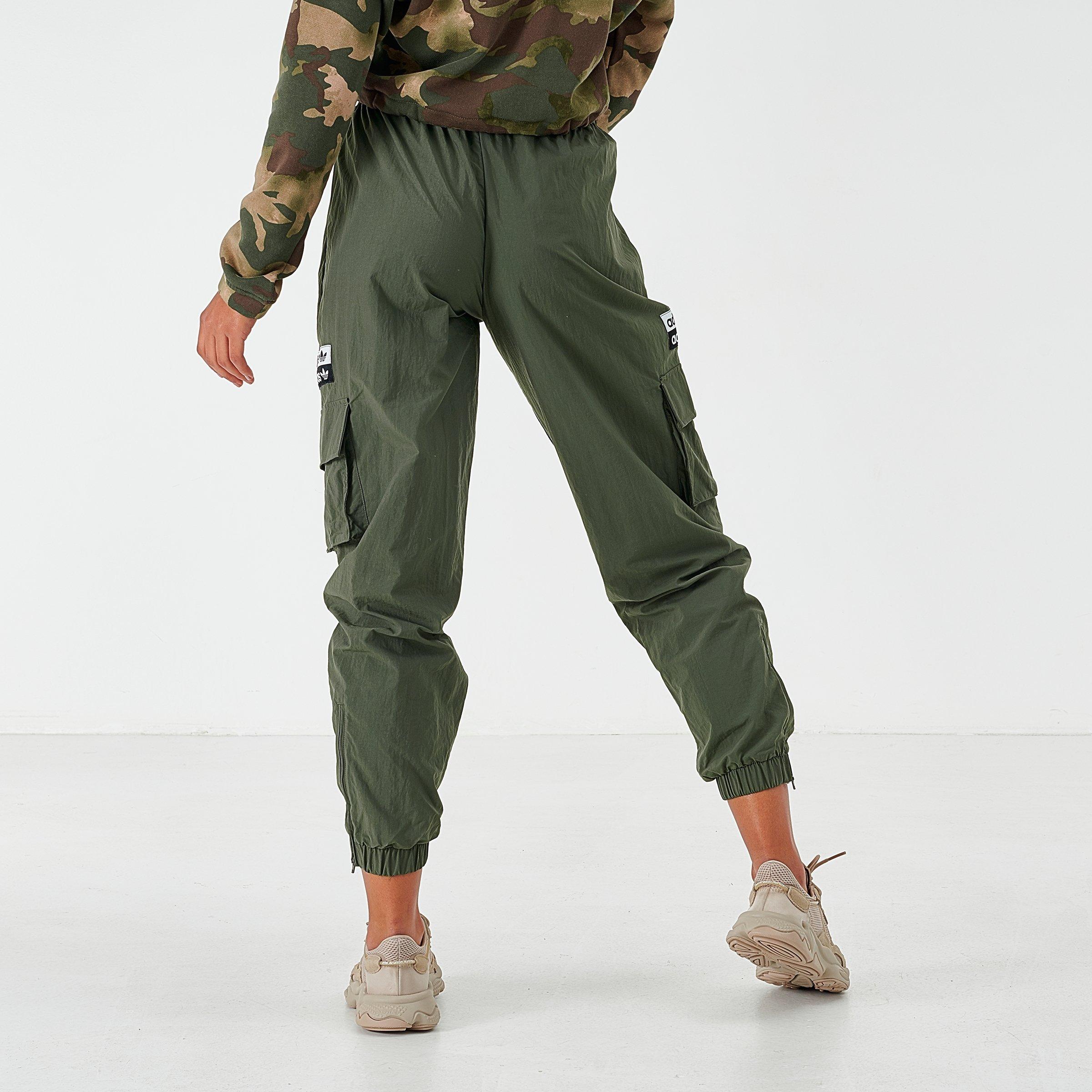 olive cargo joggers womens