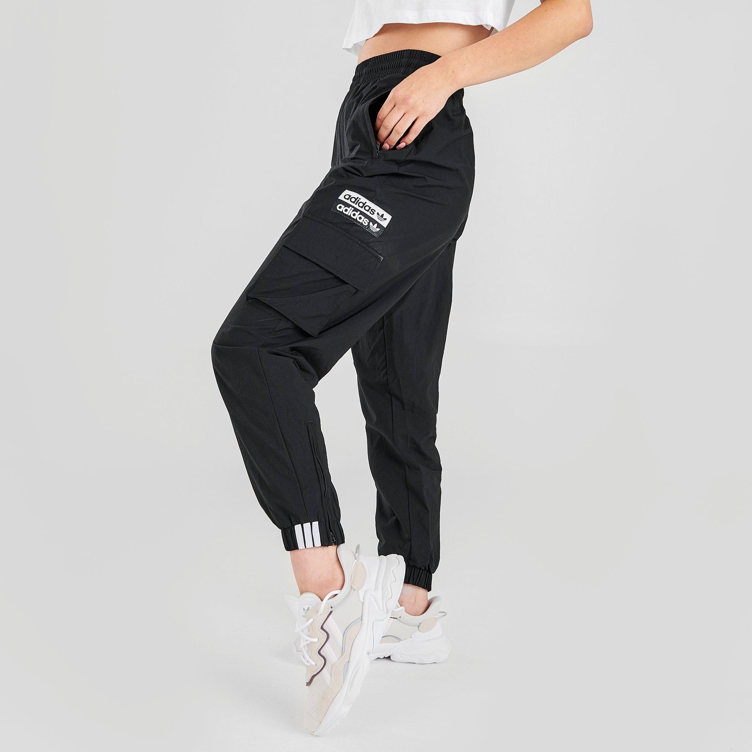 adidas pants women black