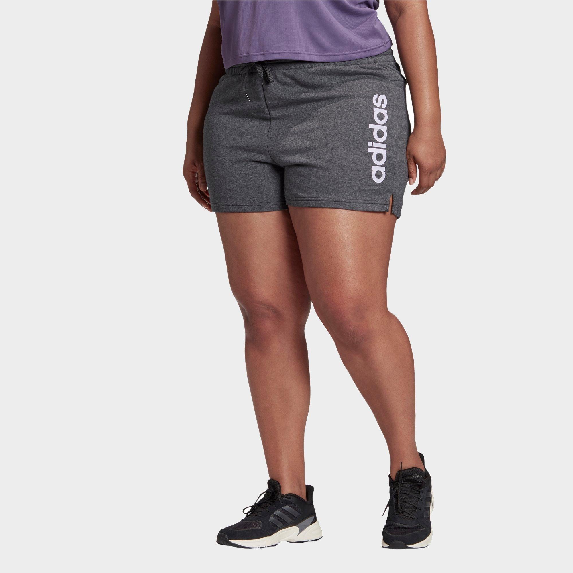 women's plus size adidas shorts