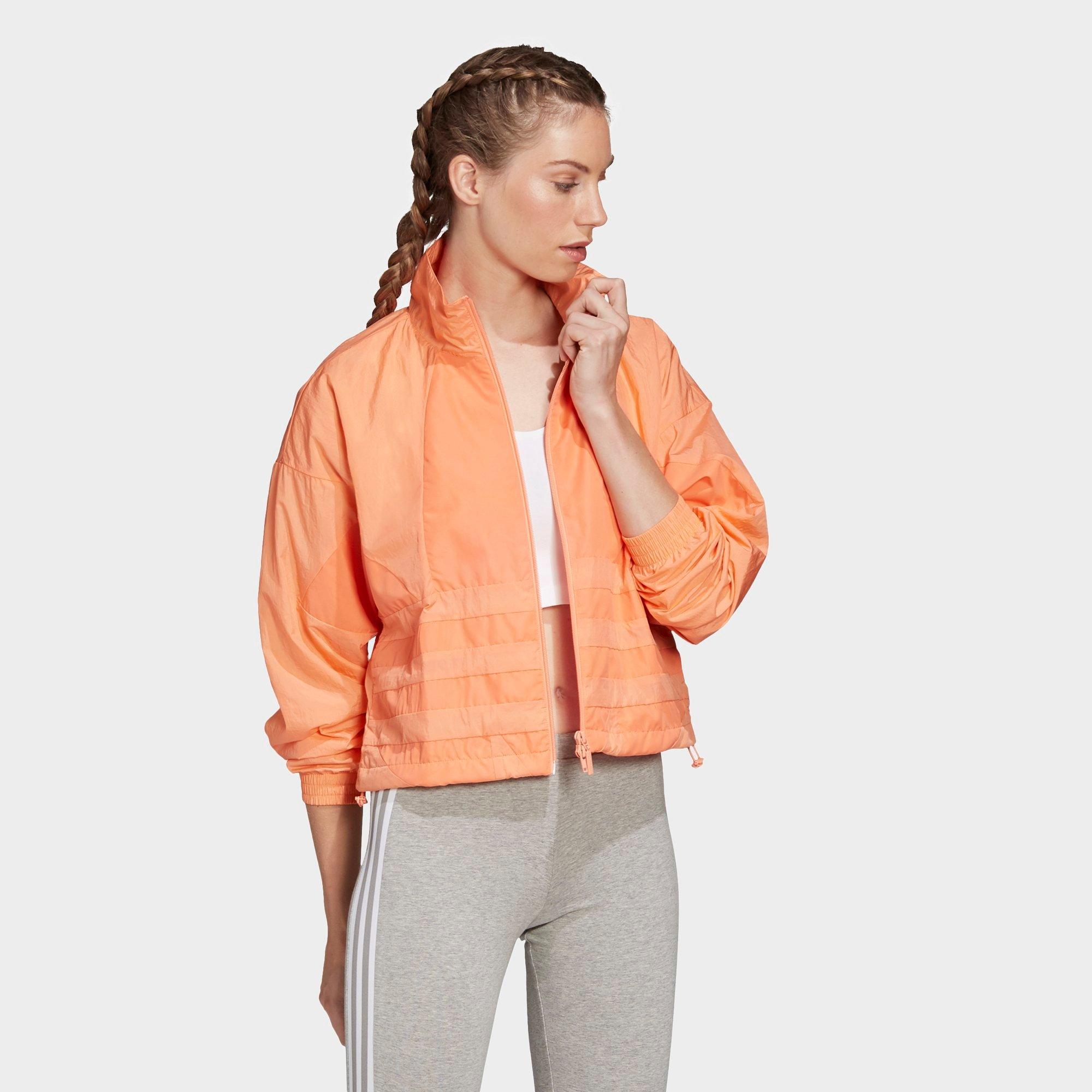 coral adidas jacket