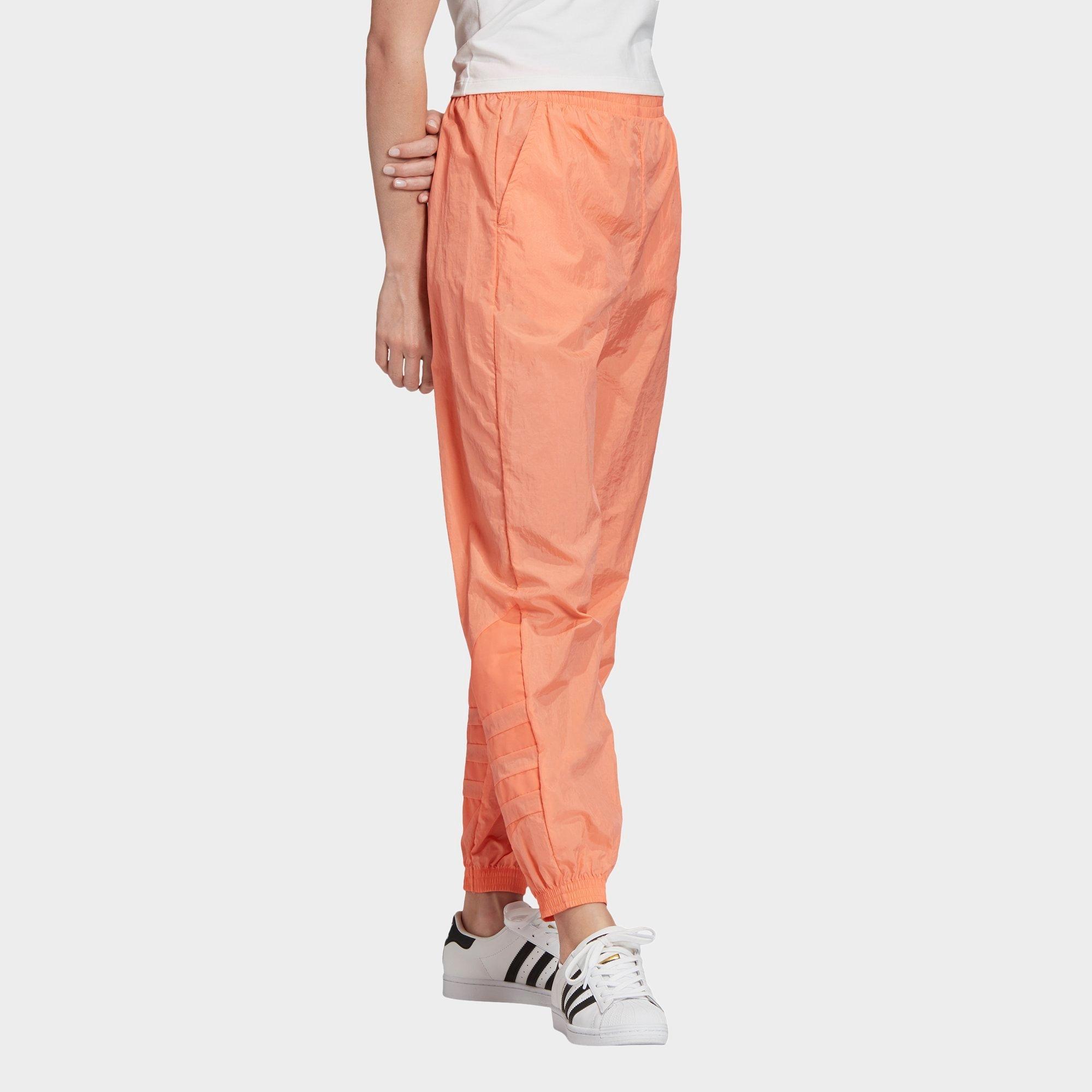 peach adidas joggers