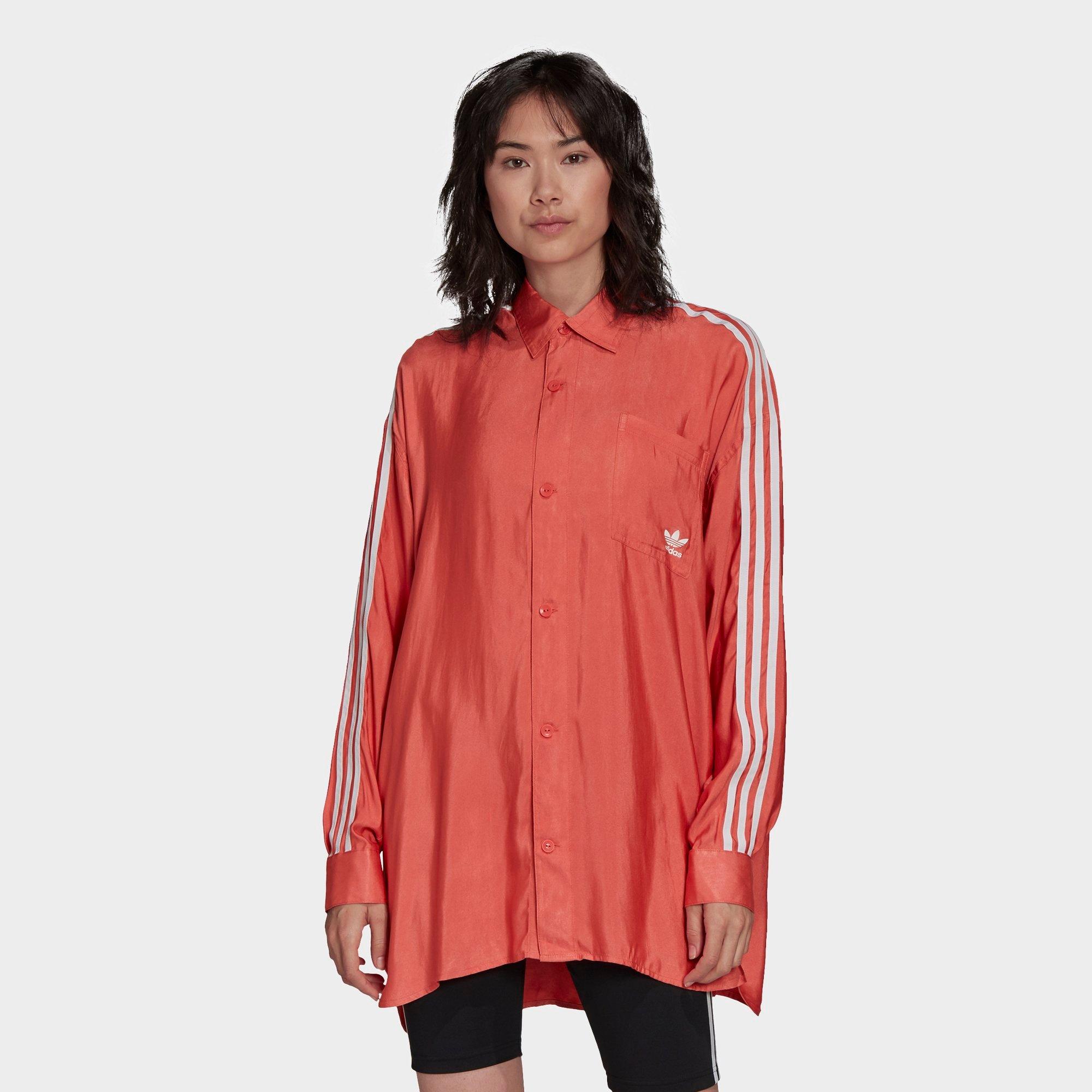 adidas originals button up shirt