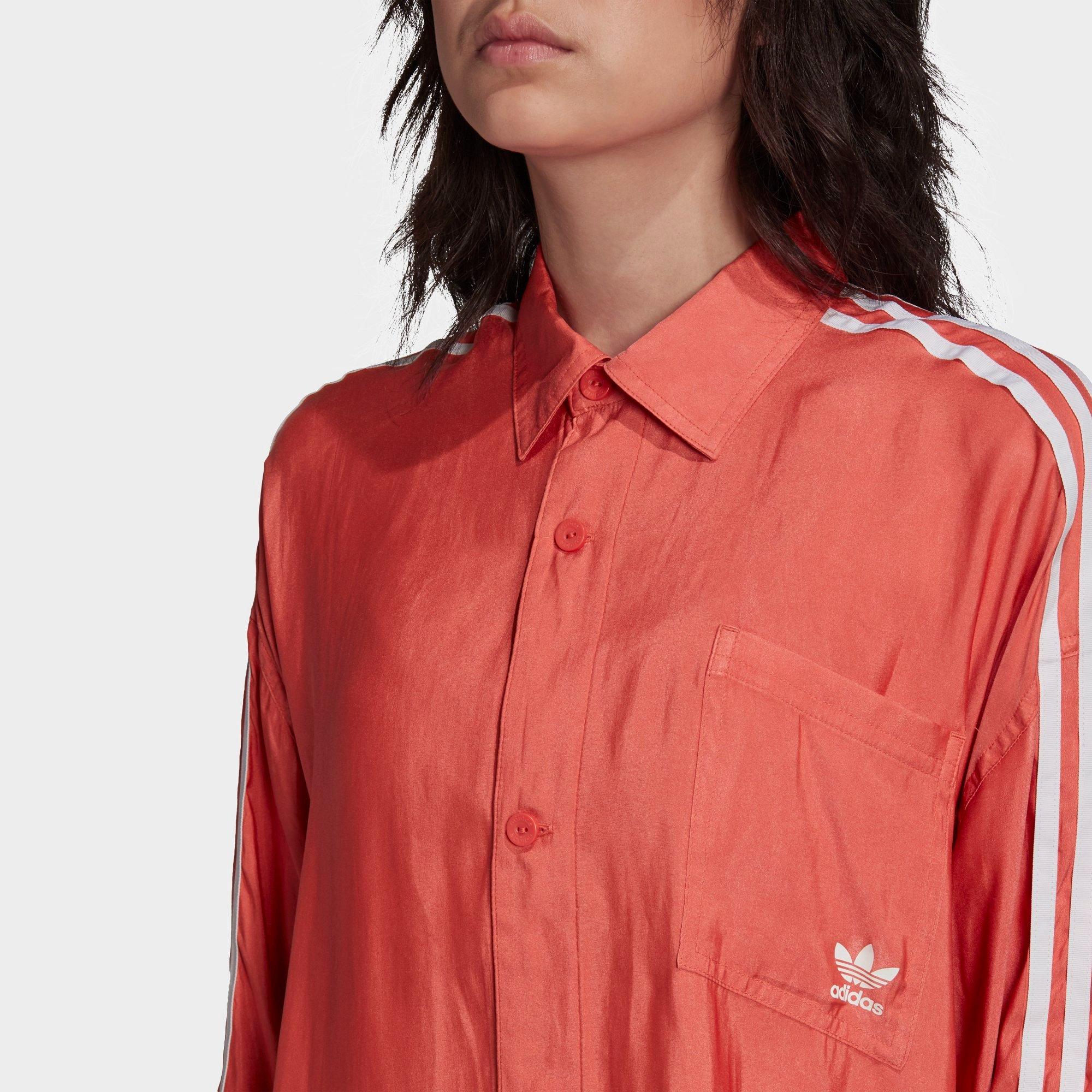 adidas button shirt