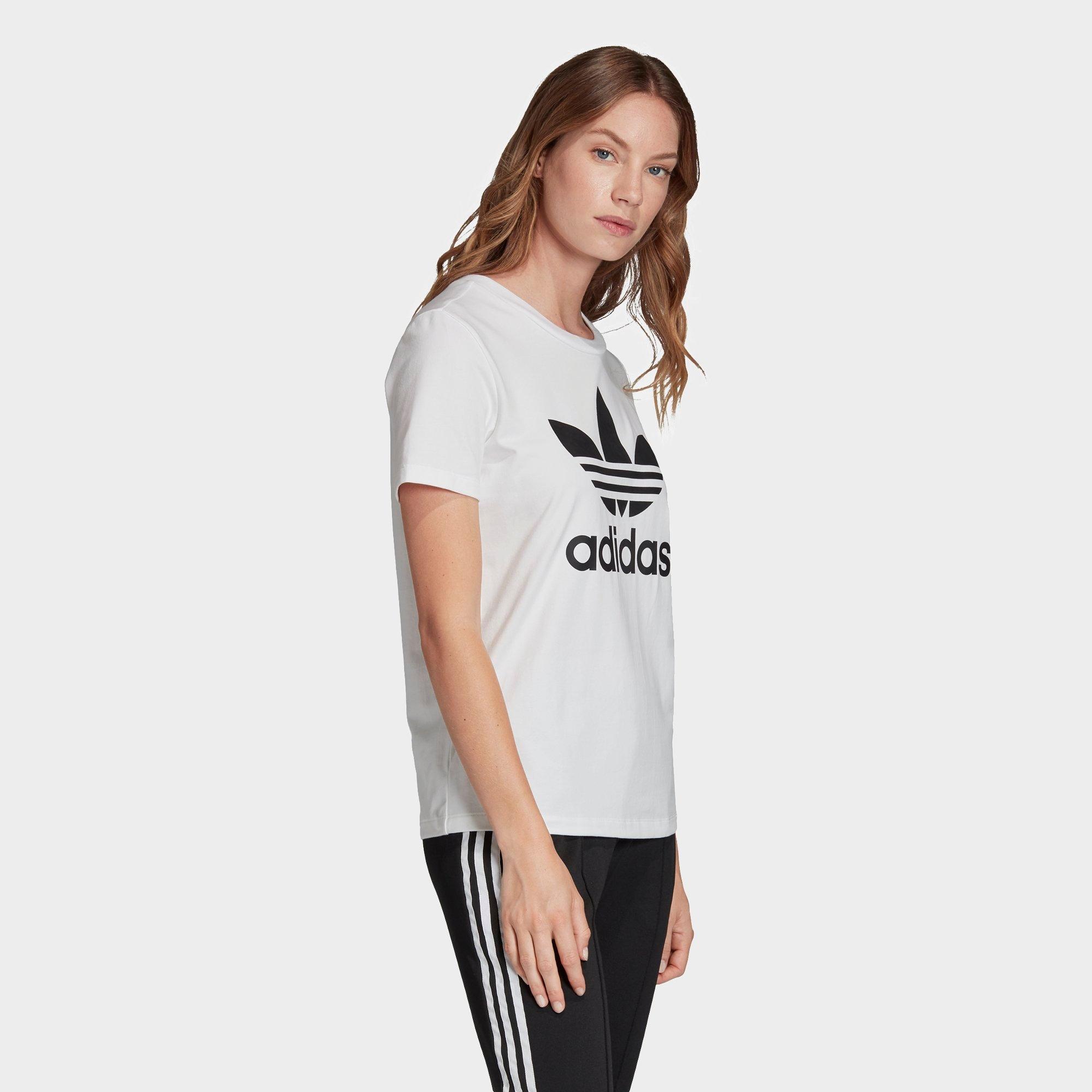 adidas womens trefoil tee