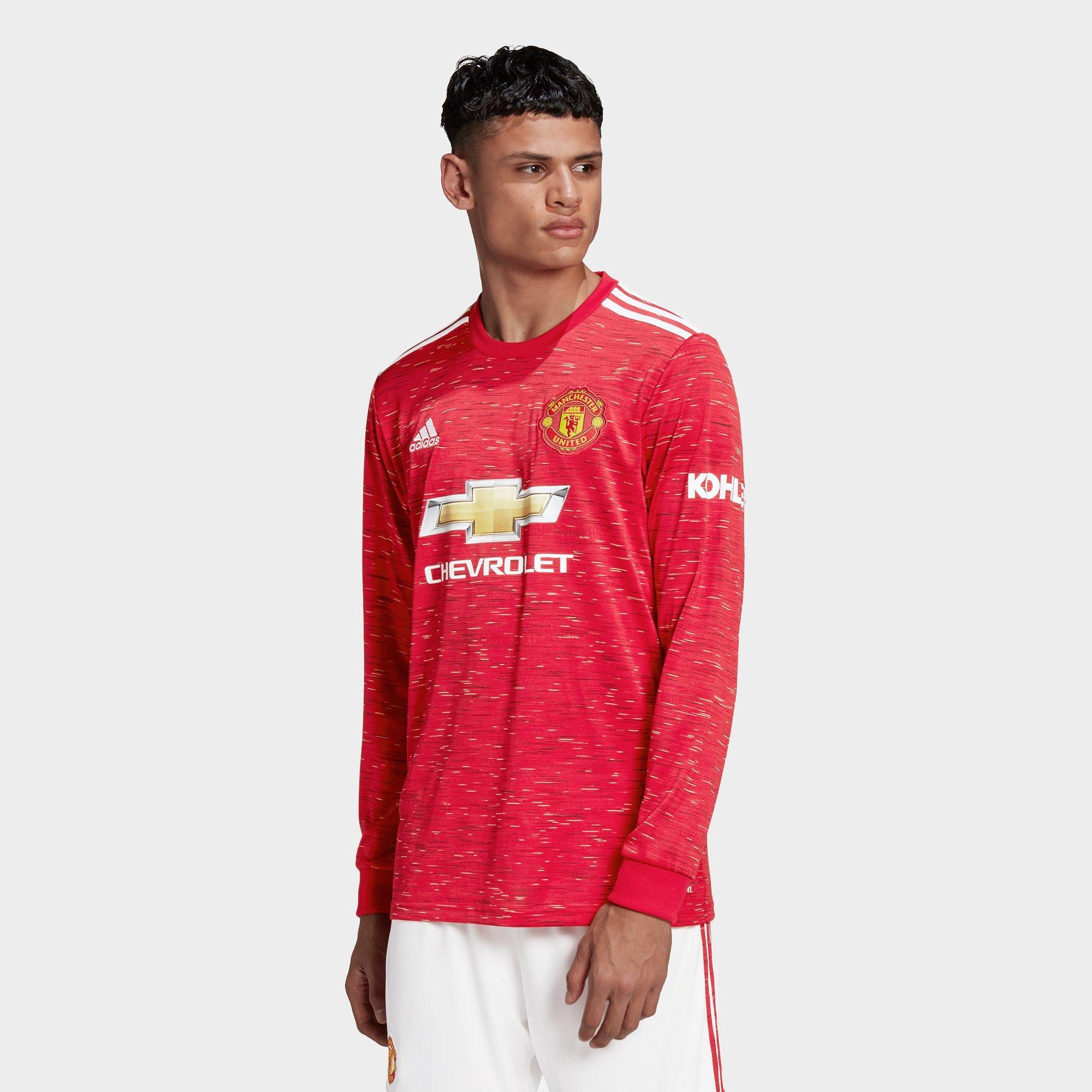 long sleeve adidas soccer jersey