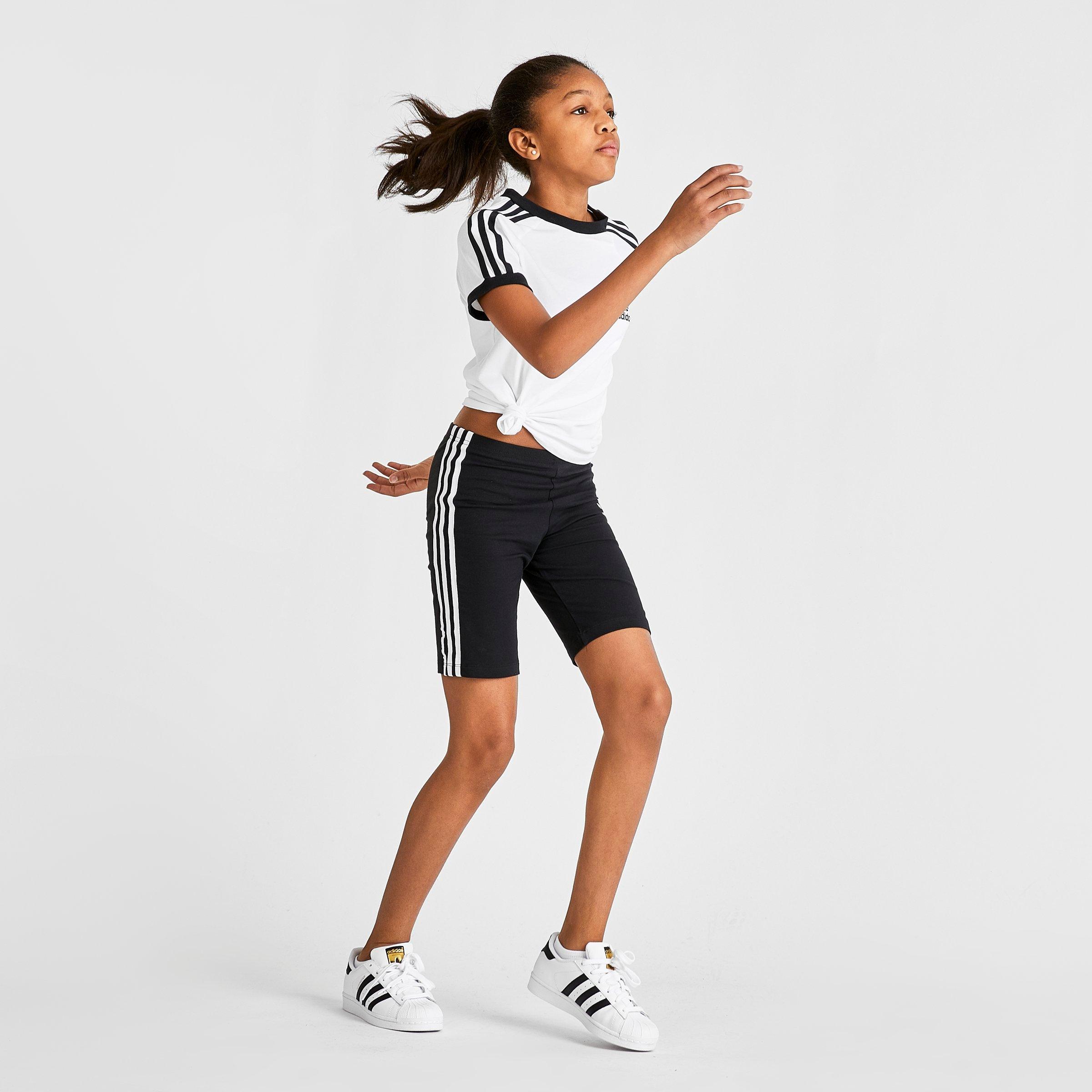 girls adidas cycling shorts