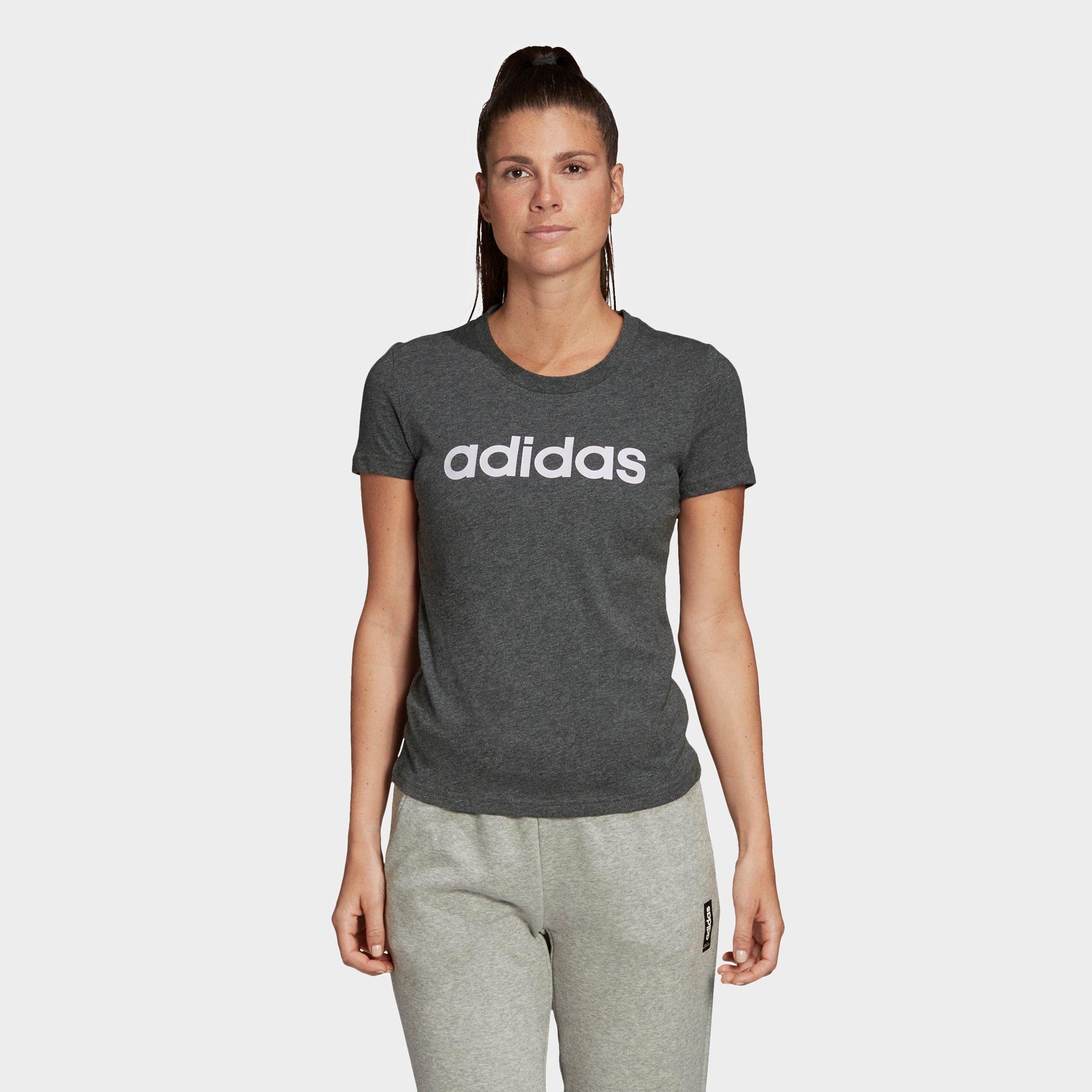 adidas essential linear tee