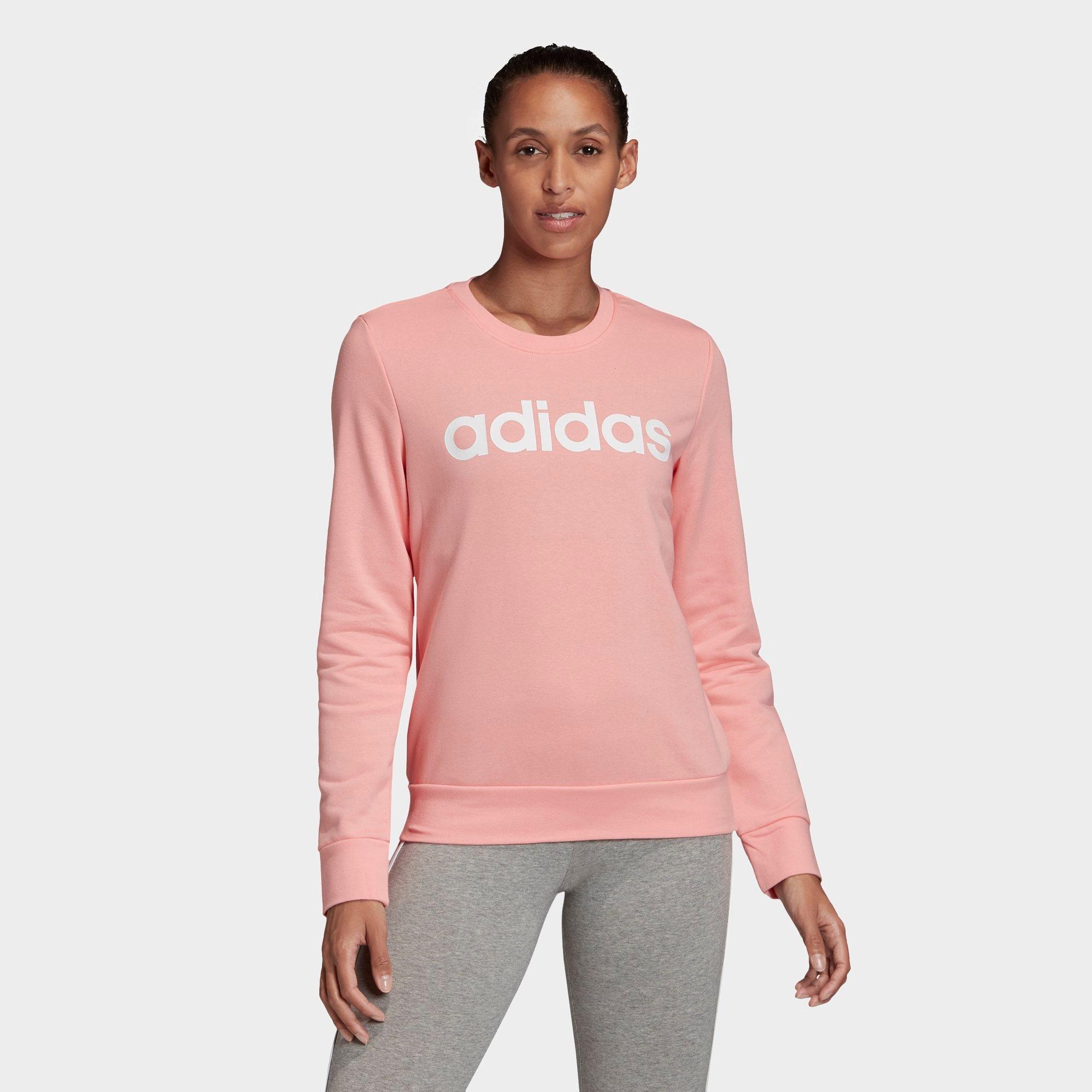 adidas linear crew sweatshirt