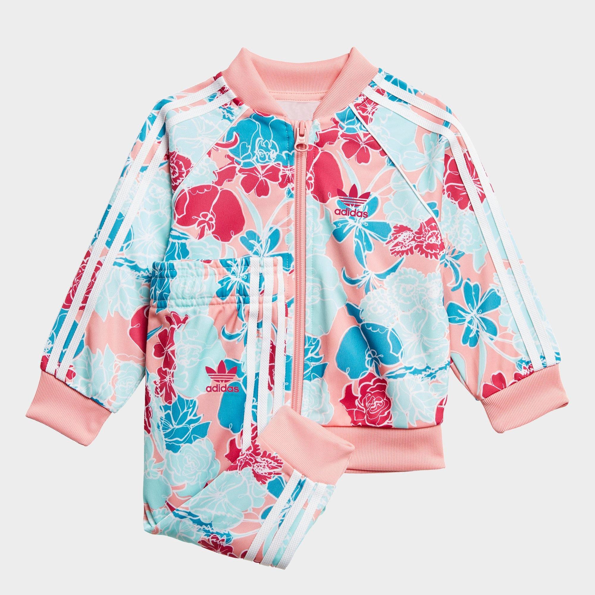 adidas floral suit