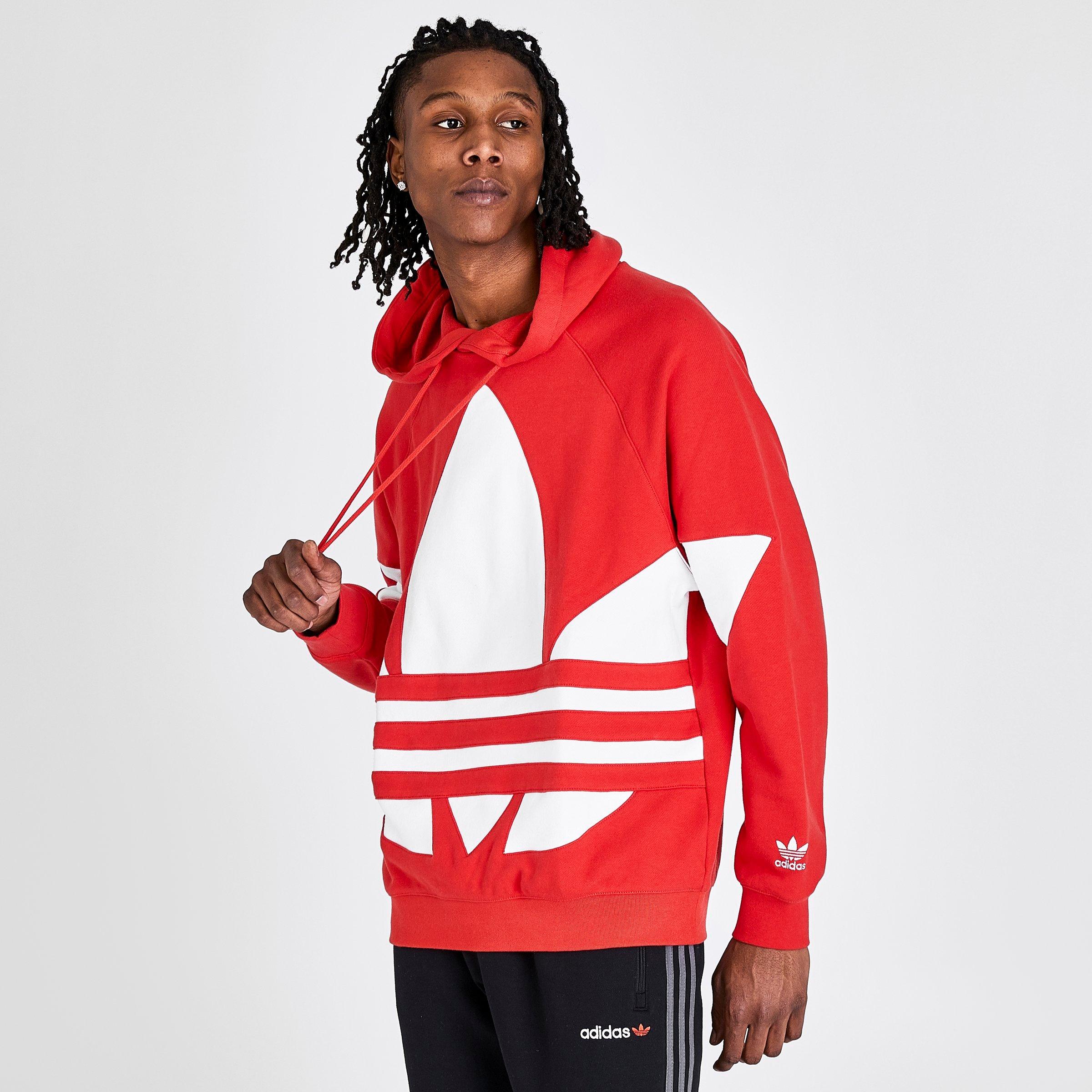 fleece trefoil hoodie