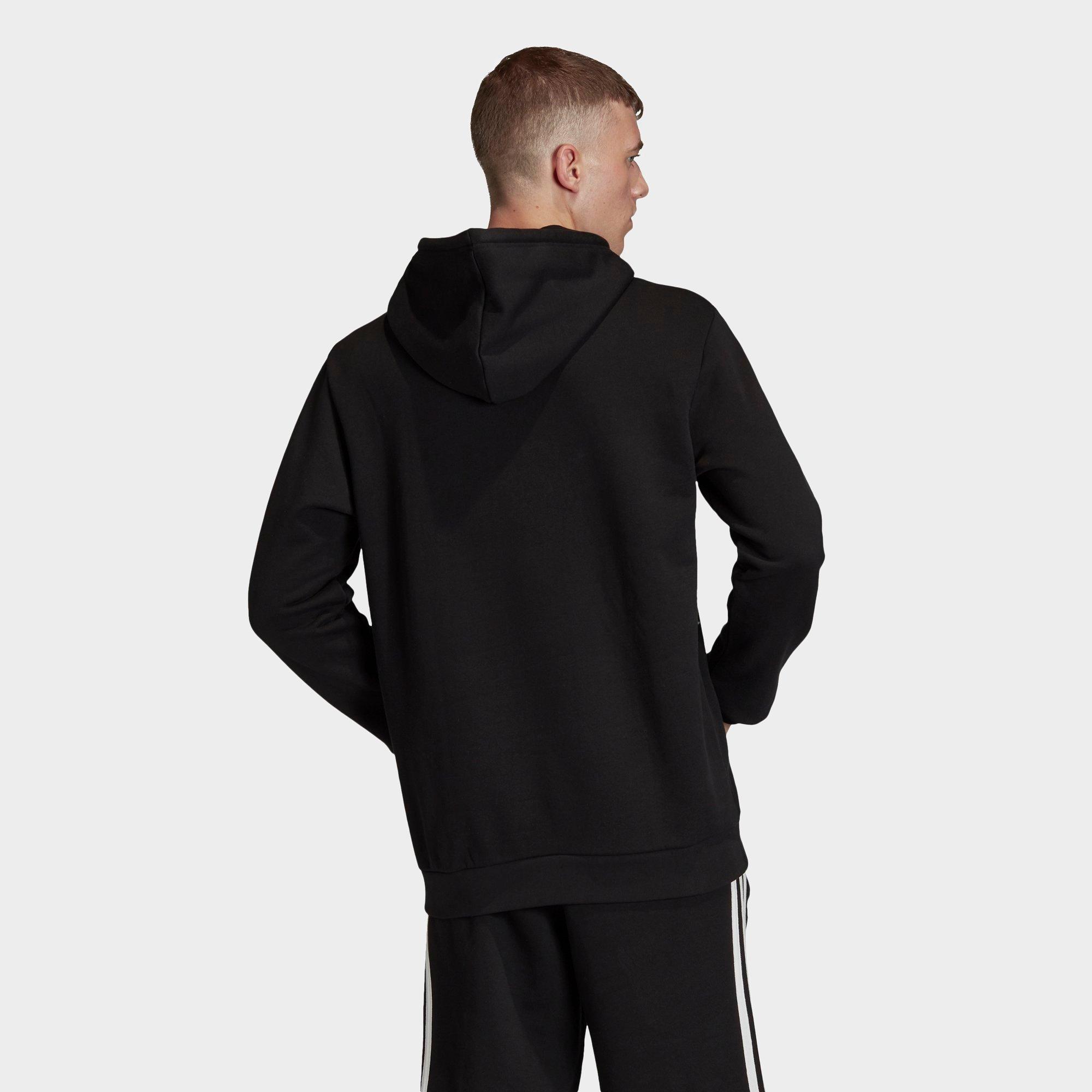 trefoil essentials hoodie adidas