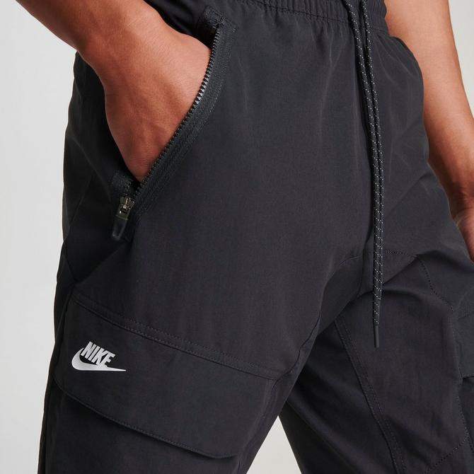 Nike Nike Club Woven Cargo Pants Black - BLACK/WHITE