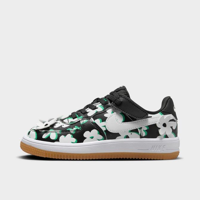 Nike air force 1 floral off-white grade school kids' shoe hotsell