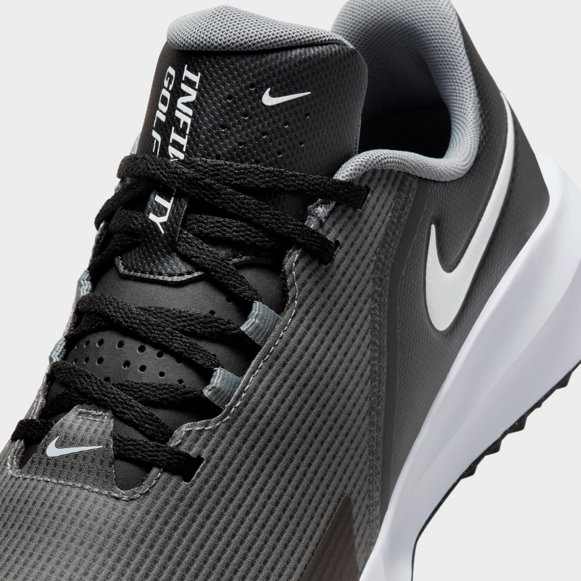 Nike Golf Shoes ブラック/ホワイト/ブルー New Mens Nike FI Premiere Golf Shoes Black White Turquoise