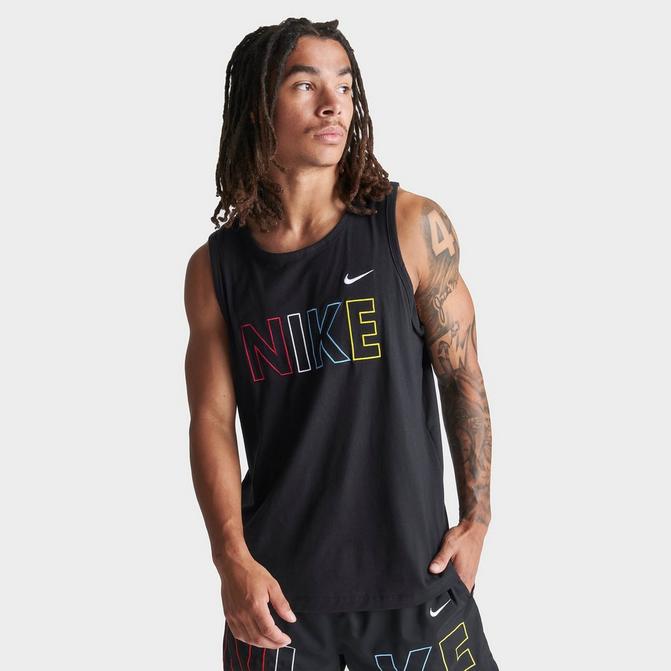 Cotton nike tank tops hot sale mens